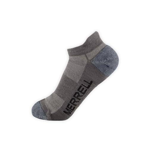Merrell Unisex's 3-pack Trekker Outdoor Low Cut Socks, Wool Blend Moisture Wicking Hiking Socks by Merrell - Image 4