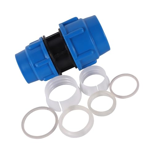 MiJunHD PE Pipe Reducing Straight Connector,63mm to 25mm Reducer Coupler Connection Plastic Quick Fittings for Garden & Agriculture Watering (1 Piece) - Image 3