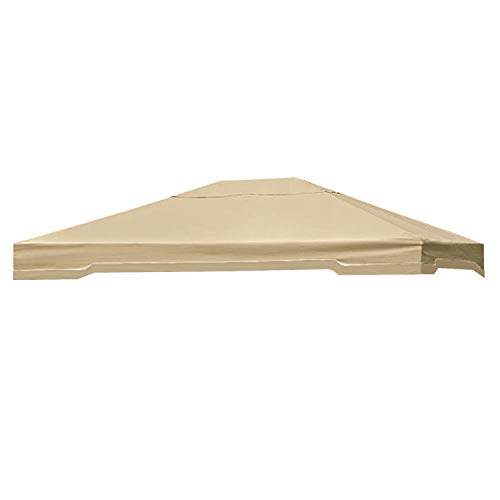 Garden Winds Replacement Canopy Top Cover for The Garden Oasis Sojag 10x12 D71 (Model M34521) Gazebo - 142" L x 116" W Beige