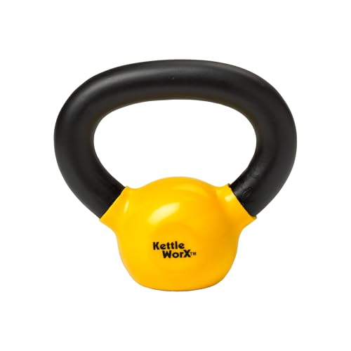 KettleWorX 5 LB Kettleball Weight for Strength Training Conditioning and Fitness
