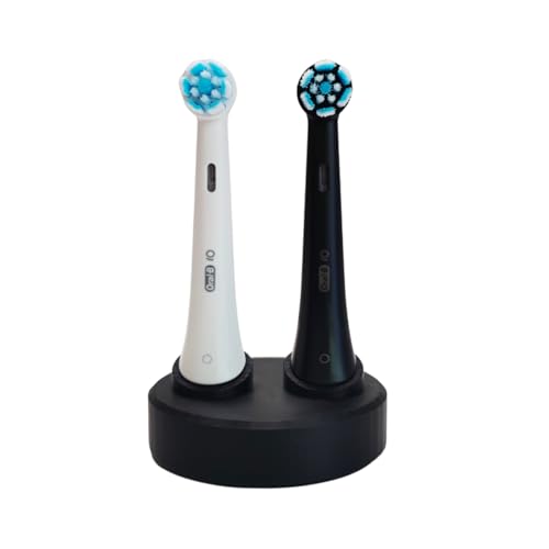 Toothbrush Head Holder for Oral-B iO | Oral B Holder for Heads | Electric Tooth Brush Head Organizer Compatible for Oral b io Desktop Storage Washstand (Black)