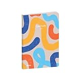 Notizbuch Ikon 15x21 64 Blatt liniert Luftschlange: Notizbücher