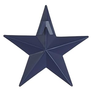 Vhcbrandspatrioticfacetedmetalstarnavywallhanging4x4independencedaydecoramericanstardesigndistressedappearancemetalwallhangingstarshapecountrynavy Urban Country Home Decor Vhc brands patriotic faceted metal star navy wall hanging 4×4 independence day decor american star design distressed appearance metal wall hanging star shape country navy urban country home decor