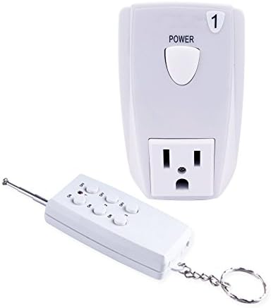 Smart Plug Socket with Remote Control Socket Wireless Outlet Switch for Household Appliances