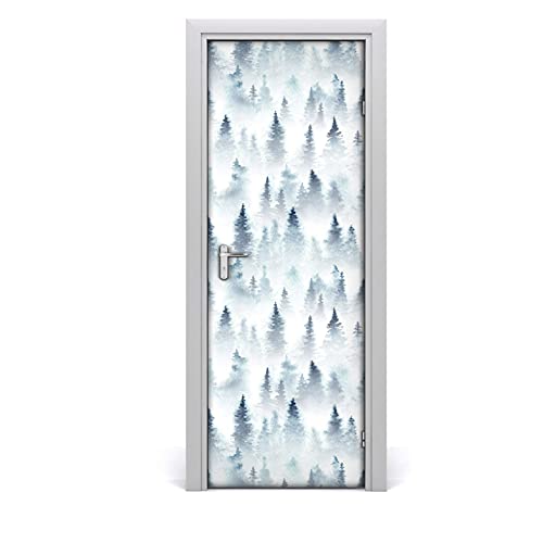 Papier peint sur la porte mural imperméable déco magic-stick - 2