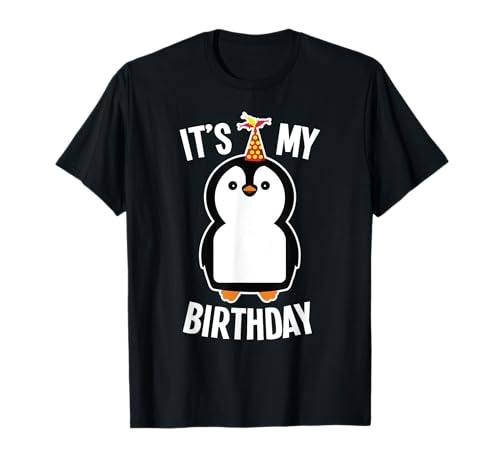 Penguin Birthday Shirt - It's My Birthday T-Shirt