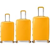 BENZI Juego de Maletas BZ5827AM, Amarillo