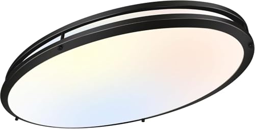 Image of hykolity 32 Inch Oval LED Ceiling Light,60W,4000LM,5CCT
