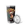 F-Caw-F Funny Chicken Humor F-Caw-F Quote Rooster Meme Stainless Steel Insulated... #5