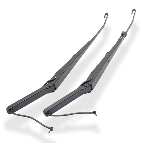RigidWire 1 Pair Front Windshield Wiper Arm Kit Fits Compatible with 2002-2007 Chevrolet Silverado Avalanche Suburban Tahoe GMC Sierra Yukon Cadillac Escalade Replaces OE 42694 42547 15829647 15829648