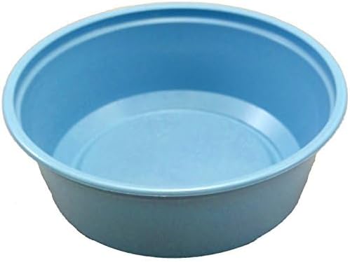 12 oz. Blue Plastic Bait Cup with Vented Lid. 250 Count