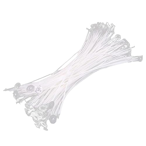50 unidades de mechas para velas con cera y sustainer