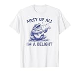 Photo Gallery prima di tutto sono una delizia, funny sarcastic frog maglietta Photo Gallery prima di tutto sono una delizia, funny sarcastic frog maglietta