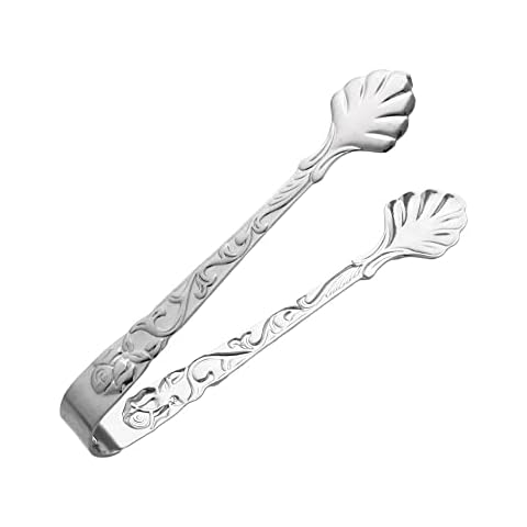 Vintage Rose Stainless Steel Tongs Cover