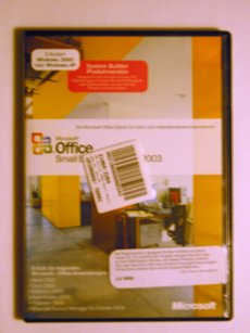 SB/ MS Office Small Business Edition 2003 + SP2 CD 1pk NON OSB, incl. Word, Excel, Outlook, PowerPoint, Publisher