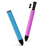 タッチペン 子供用 Ciscle スタイラスペン 2本セット シリコン製 握りやすい iPad/タブレット/iPhone/Android スマホ 全機種対応 誕生日プレゼント クリスマスギフト 充電不要 交換ペン先付き ブルー ピンク