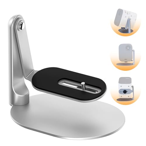 Eroshoo Desktop Mini Projector Stand,180° Rotation Angle Adjustable Video Projector Mount,with 1/4 Inch Screw&Silicone Gasket Projector Mount Stand,Table Projector Shelft for Nebula, XGIMI,BenQ,Camera