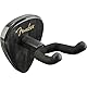 Fender Classic 351 Gitarren Wandhalter, Gitarrenhalterung, Wandhalter für E Gitarre und Akustikgitarre, Schwarz