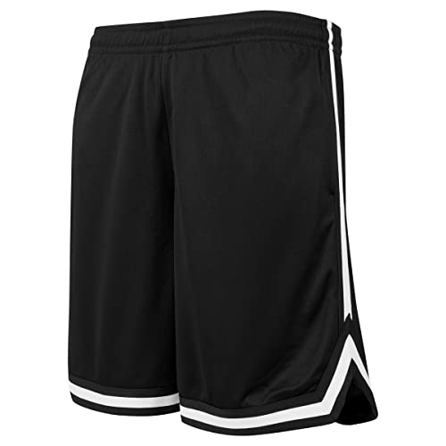 SNICE - White Stripes Mesh Shorts mit 2 Taschen - Größen S - 2XL (as3,...