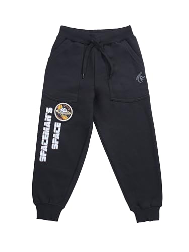 Image of KiddoPanti Boys Solid Fleece Track Pants | Cotton Poly Fleece Fabric | Ankle Length Bottom Rib | 2 Front Patch Pocket | Elastic Waist & Drawcord | Jogger Track Pants for Boys