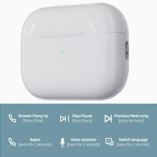 Image of UNIX OG Pro Buds Fast Charging (10 min = 1.30 hour playtime) (1 mic 2 speaker) (Pause & Play) Superior Sound Quality, Long-Lasting Battery Life,Active No-ise Cancellation Bluetooth (White, In the Ear)