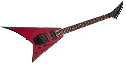 JACKSON (WN\) GLM^[ X SERIES RHOADS RRX24, LAUREL FINGERBOARD, RED WITH BLACK BEVELS [sAi]