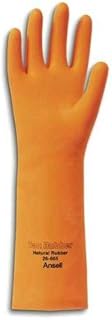 Ansell Healthcare 115605 Natural Latex Glove, 18 mil, 13
