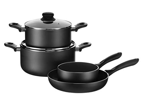 MÄSER 931737 Serie Izar - Batería de cocina antiadherente, apta para inducción, incluye 2...