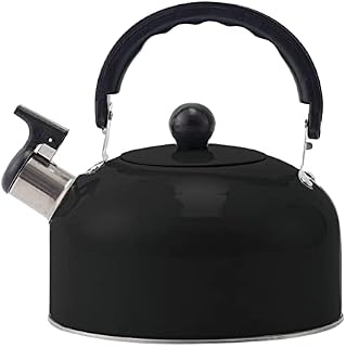 Whistling Kettle 3 L Stainless Steel Whistling Kettle For Gase Stove Traditional Stove-Top Kettle With Whistle Stove Top Kettle Camping Whistling Kettle Teapot Coffee Pot Perfect For Indoor Or Outdoor