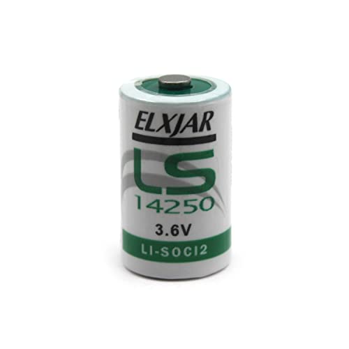 Paquete de 10 pilas lithium 3.6V 1/2AA LS14250 miniatura 2