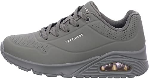 Skechers womens Skecher Street Women's Uno - Stand on Air Sneaker, Olive, 7.5 US | Image 1