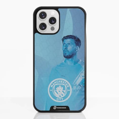 Coque Man City iPhone 12 Pro silicone souple noir accessoire de protection premium