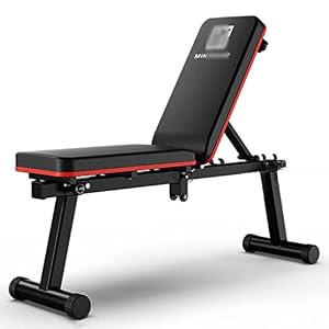Halterbank inklapbaar Sit-ups fitnessapparatuur voor thuis Professionele multifunctionele trainingsplank bankdrukken bank aangepast in 4 niveaus,met een draagvermogen van 881 pond