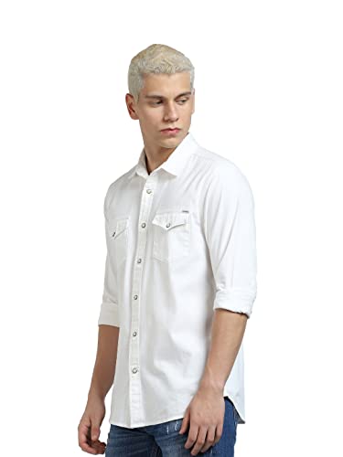 Image of Jack & Jones Men's Slim Fit Casual Cotton Shirt