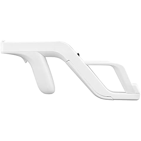 OSTENT Light Gun Attachment for Nintendo Wii Remote Nunchuck Shoot Sport Games Cover