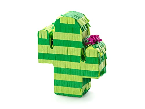Luck and Luck Cactus Party Mini Pinata Cactus (9.5x11.5x3.5cm) - Party Games