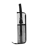 HAMPPLIES 耐久性に良いpvc製ドラムスティックバッグ 子供と学生向け 演奏会や練習室使える収納ホルダー ブラックカラー