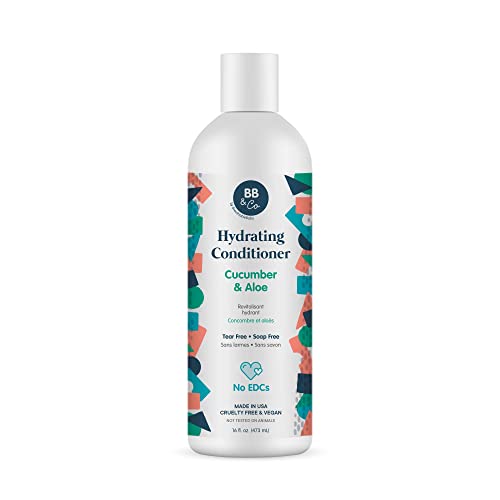 Bb&Co Hydrating Conditioner — Cucumber & Aloe — 16 Oz — Tear Free & Soap Free — No Edcs — Safer For Baby — Good For The Whole Family — Made In Usa #TOP19