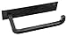 Stur-De Wrought Iron Toilet Paper Holder – Rustic Wall-Mount Tissue Holder for Bathroom – Vintage Farmhouse Style - 6.6 x 3.2 Inches (Black)