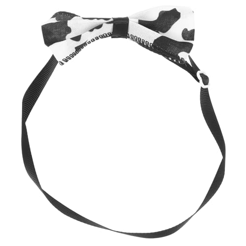 DECOMELODY ペットの蝶ネクタイ 猫コーン 鈴付き猫首輪 小型犬の首輪 猫のハーネス 猫の首輪 赤い蝶ネクタイ 素敵な子犬の首輪 ペットアクセサリー ポータブル犬首輪 愛犬の首輪 ファブリック