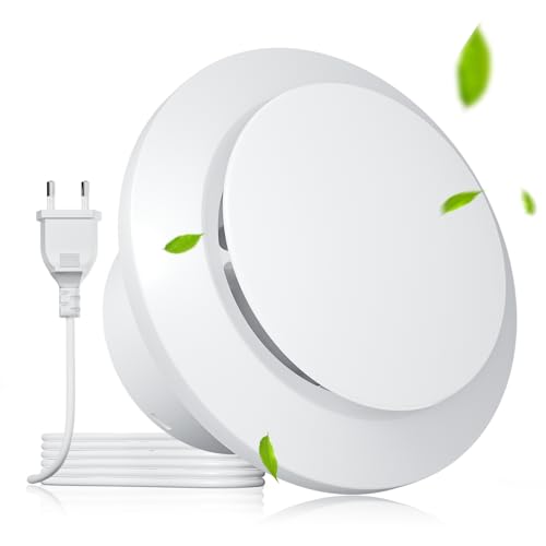 QiCrafe Extracteur d‘Air Silencieux 24dB, Ventilateur...