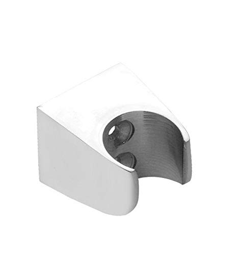 NEW WARE Brass Wall Hook for Faucet, Health Faucet Holder, Hand Shower Holder (Multi Purpose)| Wall Mounted Holder/Hook (Square-Chrome Finish)