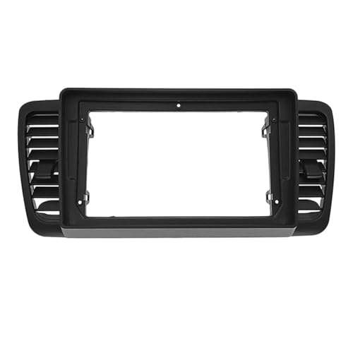 Radio Fascia,Panel de navegación Panel adaptador para radio estéreo de coche 2 DIN de 9 pulgadas, reproductor de DVD, compatible con Subaru Outback Legacy 2004 2009