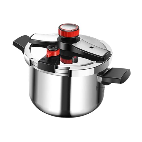 Saucepans Pressure Cooker Kitchen Cookware Multipurpose Portable with Easy Opening Lid Cooking Pot for Household