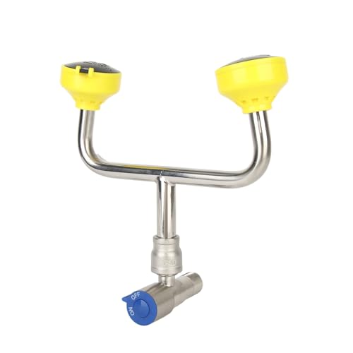 TOTITOM Faucet Mounted Eyewash Station Simple Reliable Emergency Eye Wash Unit for Factory Laboratory Office