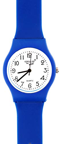 Ruiwatchworld Colorful Boys Girls Watches,Teenagers Student Time Wrist Watch Soft Silicone Band (Blue), Wi2002 #TOP3