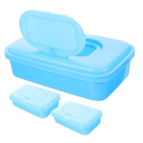 Boîte de lingettes PP UKCOCO : lot de 3 distributeurs pratiques pour votre cuisine et salle de bain