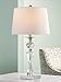 Julian Crystal Twist Column Table Lamp
