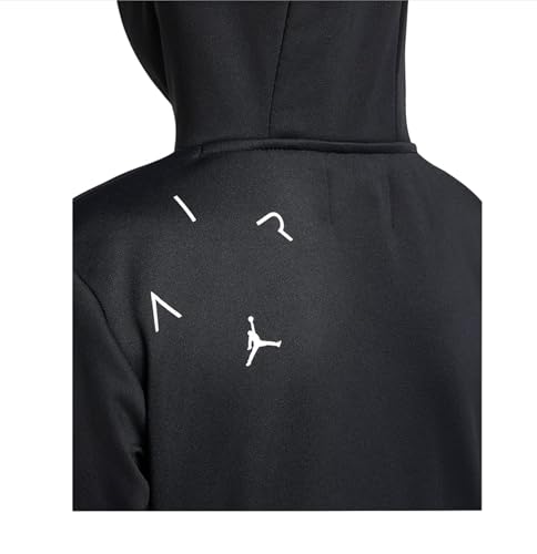 Nike Air Jordan Core Performance Therma Boys' Pullover Hoodie Large Black/White3