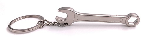H-Customs Schraubenschlüssel Ring Maulschlüssel Schlüsselanhänger Handwerkzeug Reparatur verstellbarer Schlüssel Montage Metallwerkzeug